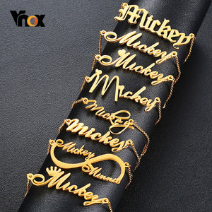 Gold Personalized Name Bracelets